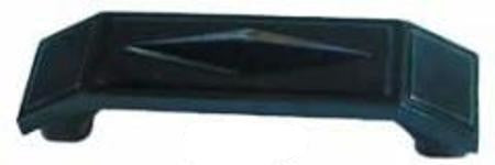 Art Deco Bakelite Black Bridge Handle 3" Boring