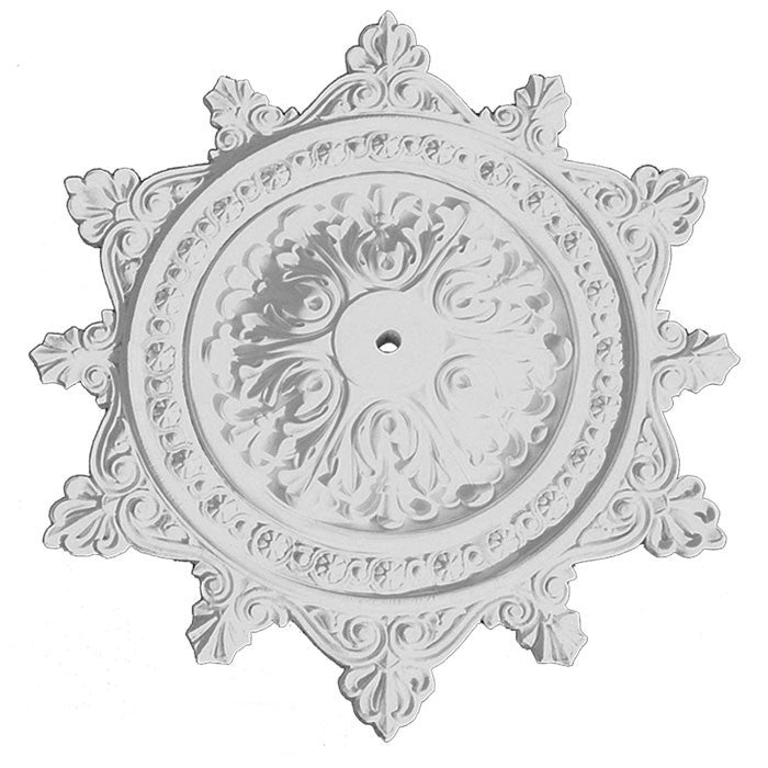 Large 38" Decorative Real Plaster Ceiling Medallion