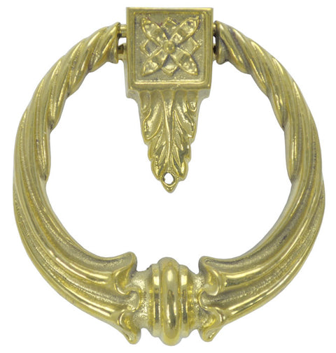 Vintage Victory Ring Large Rope Design Drop Pull Handle