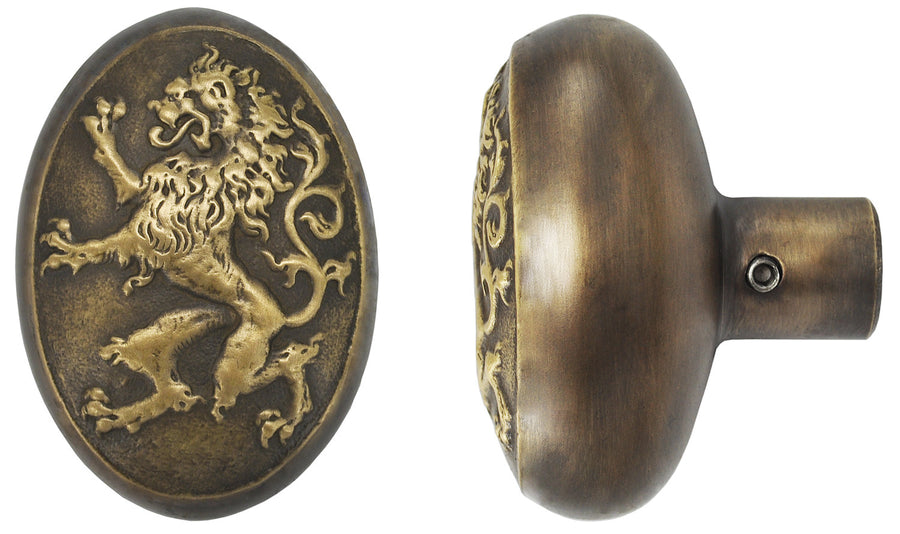 Victorian Sargent Antwerp Lion Door knob (ZLW-194K)
