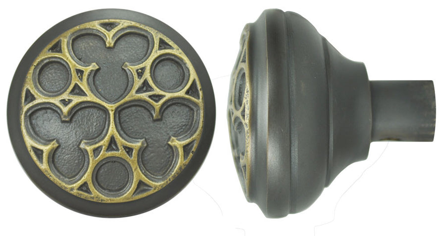 Victorian Recreated Amiens Gothic Door Knob (ZLW-274K)