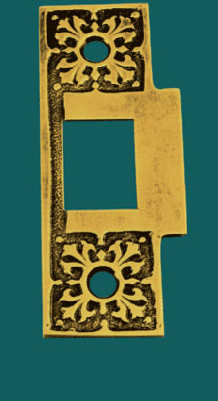Victorian Replacement Strike Plate for Passage Latch