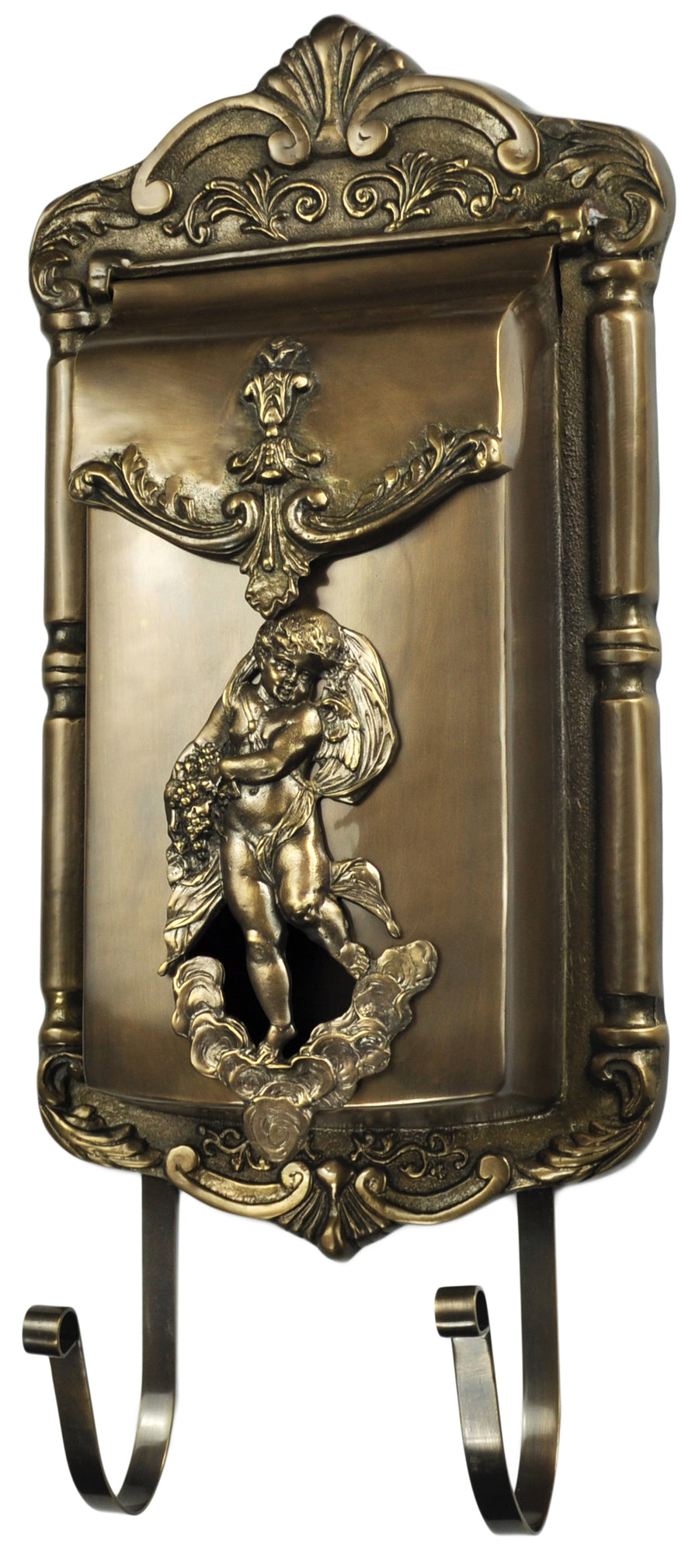 Victorian Angel/Cupid Motif Mail Box