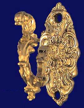 Antique Recreated Small Ornate Rococo Robe Hook