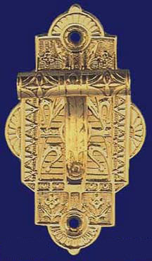 Victorian Eastlake Lever Mechanical Doorbell Operator