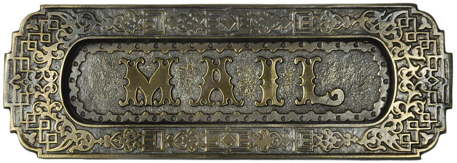 R&E Victorian Letter & Newspaper Mail Slot