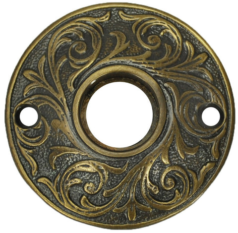 Victorian Acanthus Doorknob Rose