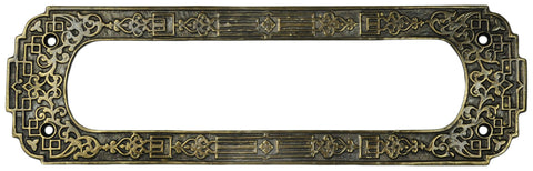 Victorian Mail Slot Back Plate