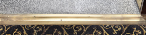 Brass Door Threshold 30" Long