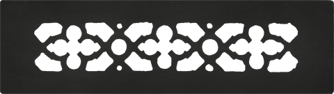 Cast Iron Floor Ceiling Or Wall Grille Registers Vent - No Damper
