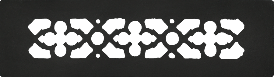 Cast Iron Floor Ceiling Or Wall Grille Registers Vent - No Damper