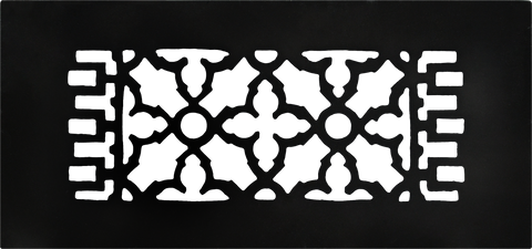Cast Iron Floor Ceiling Or Wall Grille Registers Vent - No Damper
