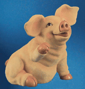 Pig 6.5" Tall & 7" Wide