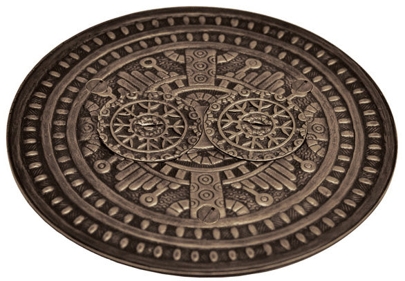 Windsor Pattern Victorian Decorative Floor Outlet Electrical Cover (ZPT-9)