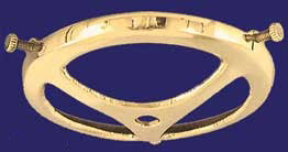 4" Brass Glass Shade Fitter