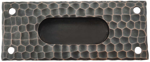 Arts & Crafts Recessed Copper Handle