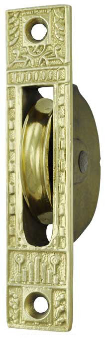 Eastlake Design Window Pulley Circa 1885