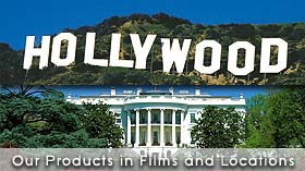 Our Products in Films and Locations